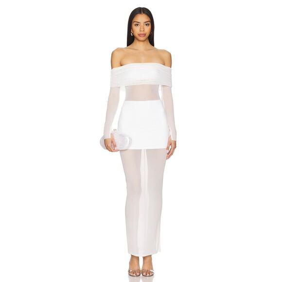 Lovers + Friends Fio Maxi Dress in White size Small - Picture 1 of 5